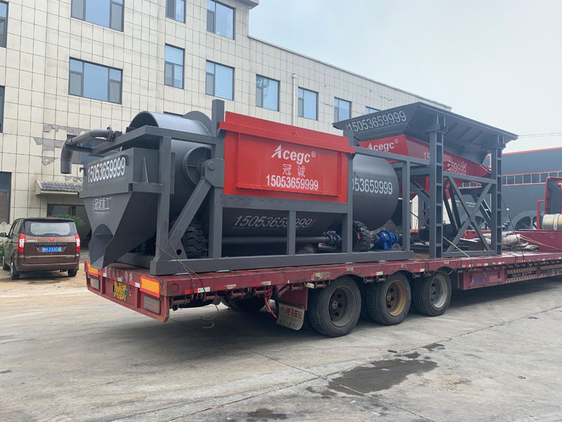 绞洗筒式滚筒筛洗石机