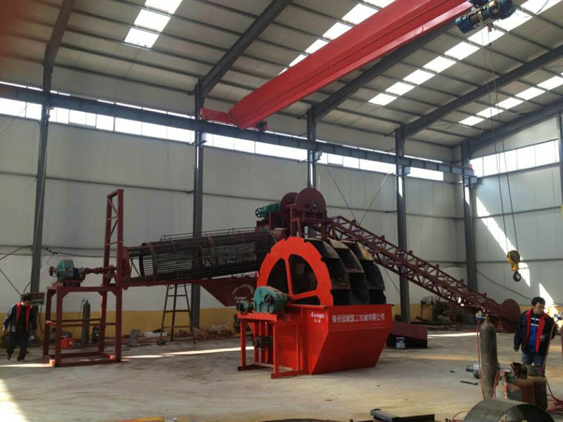 轮斗式洗石机设备 轮斗式洗石机设备