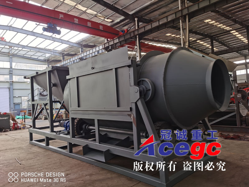 圆筒转筒洗石机