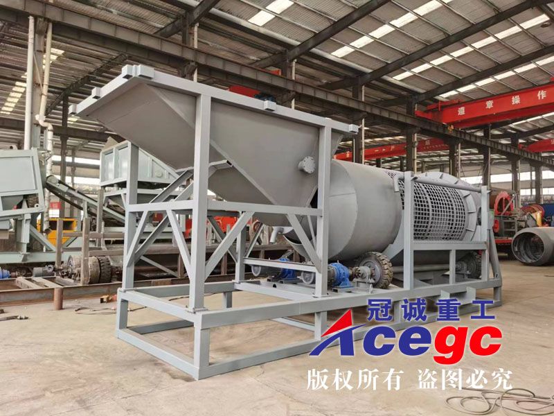 圆筒转筒洗石机