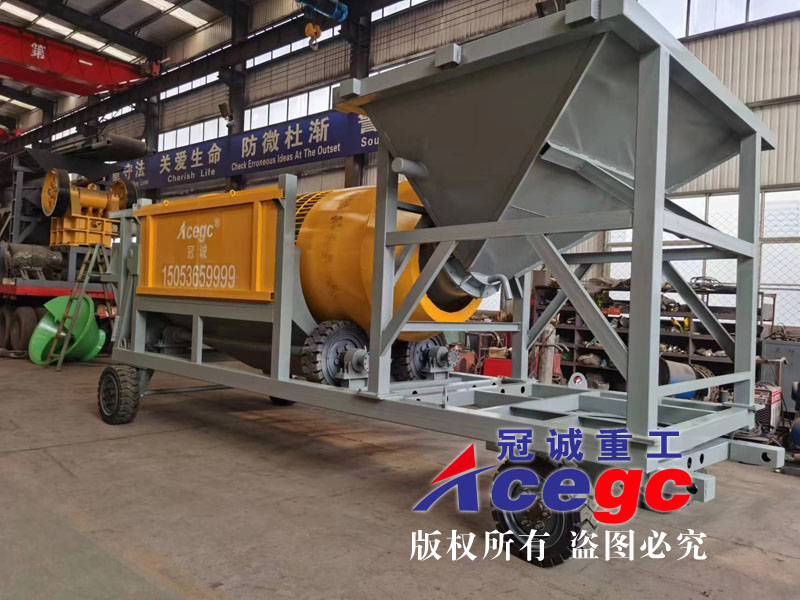 移动式滚筒洗矿机