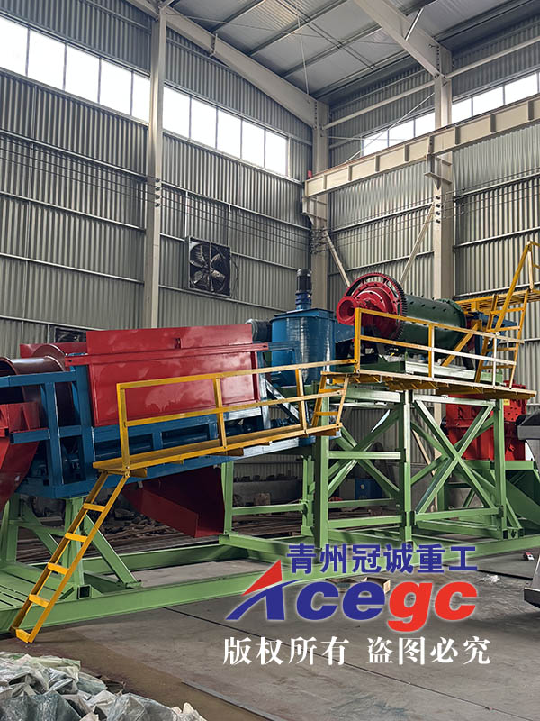 破碎滚筒筛洗矿机